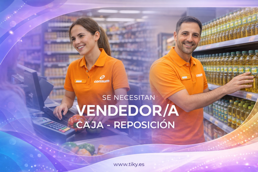 Consultor de ventas retail en Vic (Barcelona) con contrato indefinido y jornada completa 2026