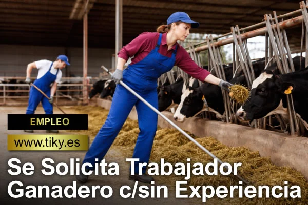 Operario de producción ganadera en Pontevedra para explotación de vacuno con entorno estable 2026