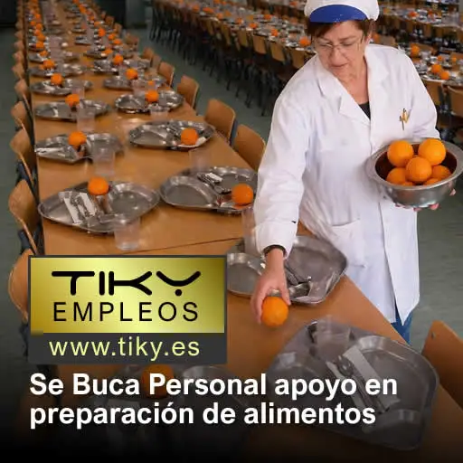 Técnico/a de apoyo en preparación alimentaria en Madrid con estabilidad profesional y acceso a formación continua – 2026