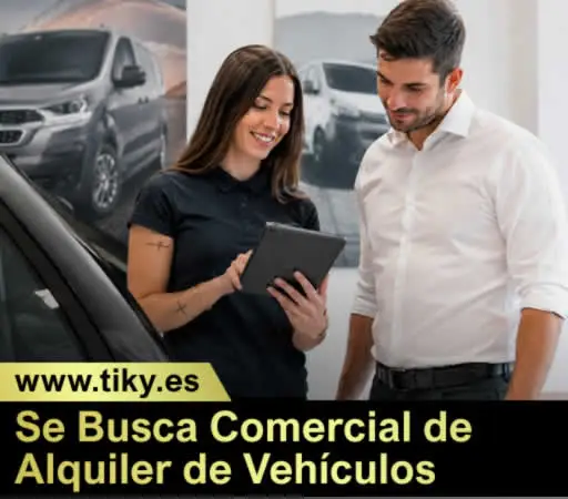 Comercial de Alquiler de Vehículos en Madrid 2026