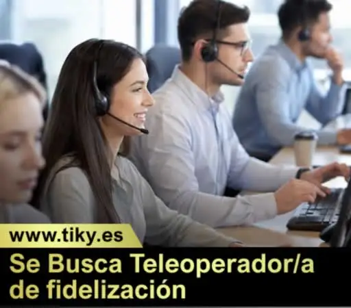 Teleoperador/a de fidelización en Madrid 2026