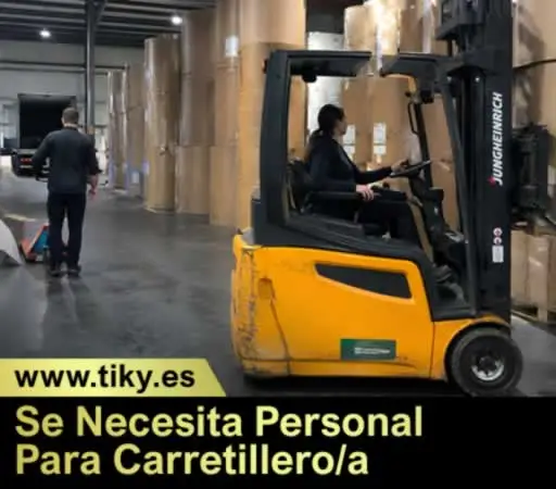 Carretillero/a en Alzira, València 2026: oferta, funciones y proceso de inscripción