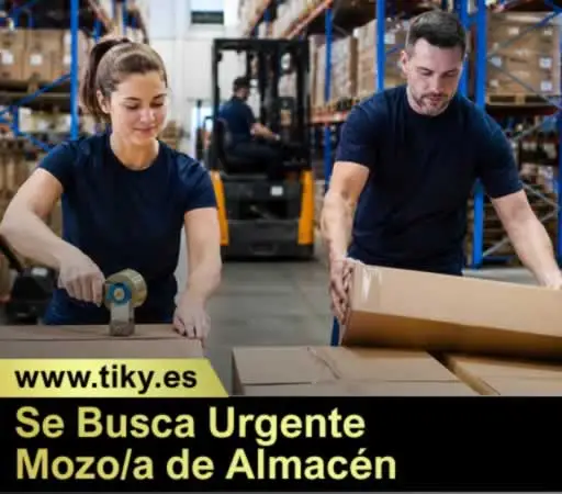Mozo/a almacén en Alcalá de Henares, Madrid 2026